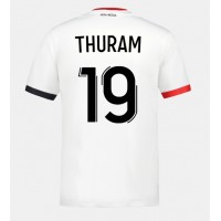 Camisa de Futebol OGC Nice Khephren Thuram #19 Equipamento Secundário 2023-24 Manga Curta